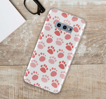 Vinilo animal patrón huellas perro - TenVinilo