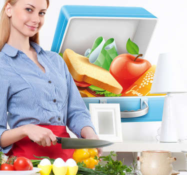 Madpakke til frokostboks - TenStickers