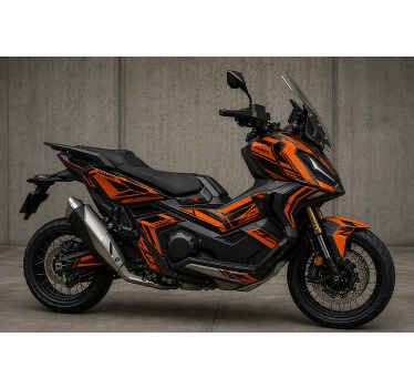 Kit vinilo moto enduro honda x-adv 750 con nombre - TenVinilo