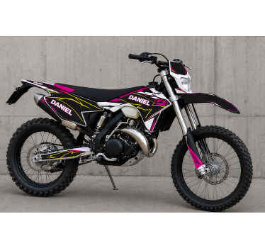 Kit vinilo moto enduro beta rr (125) con nombre - TenVinilo
