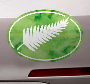 Fern Leaf design car sticker - TenStickers