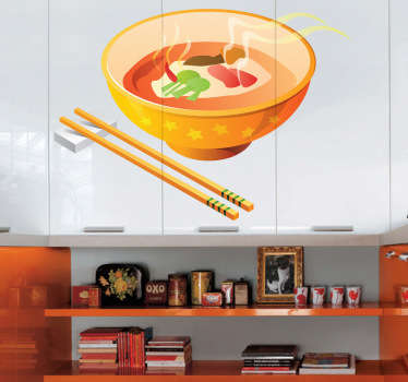 Soup Food Sticker - TenStickers