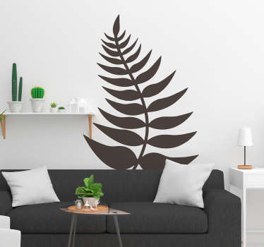 New Zealand Fern Leaf  Wall Sticker - TenStickers