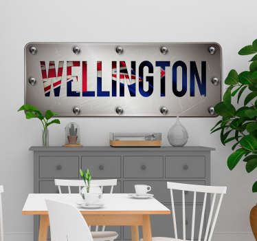 Wellington plate Wall Mural decal - TenStickers