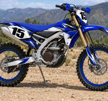 Kit déco moto enduro yamaha wr-f 450 2016-2018 - TenStickers