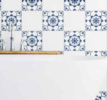Carrelage adhésif design géométrique incroyable - TenStickers