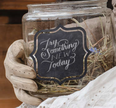 Tafel auf aufkleber schreiben - TenStickers