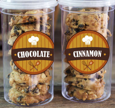 厨房标签食品贴纸 - TenStickers