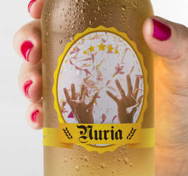 Pegatina personalizada con imagen - TenVinilo