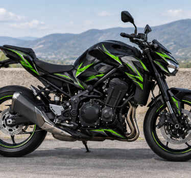 Supermoto graphics for kawasaki z900 2017-2019 - TenStickers