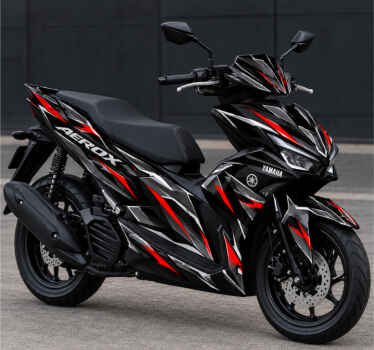 Grafiche adesive scooter yamaha aerox 155 v3 2025 2026 - TenStickers