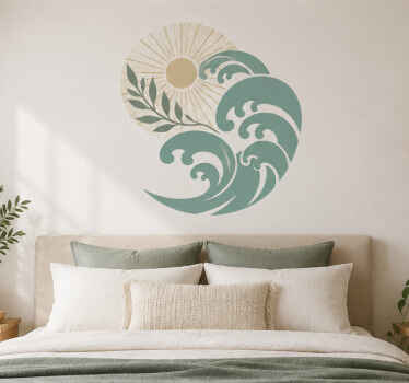 Nature bedroom wall sticker - TenStickers
