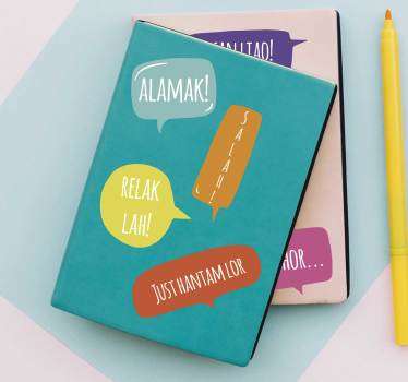 英语单词教育贴纸 - TenStickers