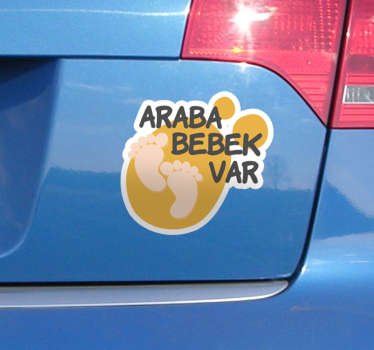 Bebek ayakları bebek - TenStickers