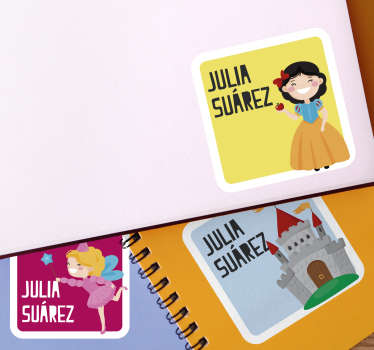 笔记本的标签童话故事贴纸 - TenStickers