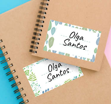 Naklejka na ścianę szkoła naklejka imię - TenStickers