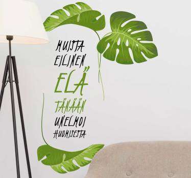 Unelmat muistavat elämän motivaatiokyvyt - Tenstickers