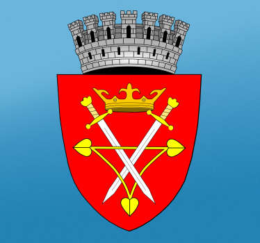 Autocolant de stema lui sibiu - TenStickers