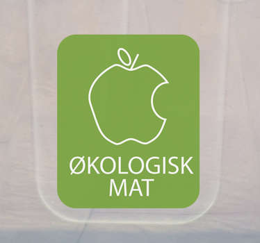 Organisk resirkuleringsvinyltegn - Tenstickers