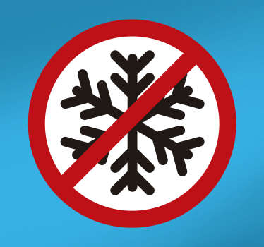 No Special Snowflakes Bumper Sticker - TenStickers