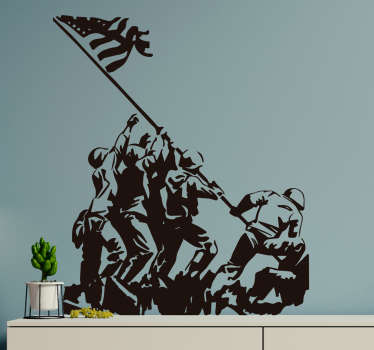 US Army Home Wall Sticker - TenStickers