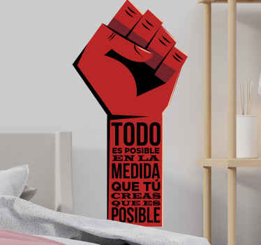 Vinilo superación personal Todo es posible - TenVinilo