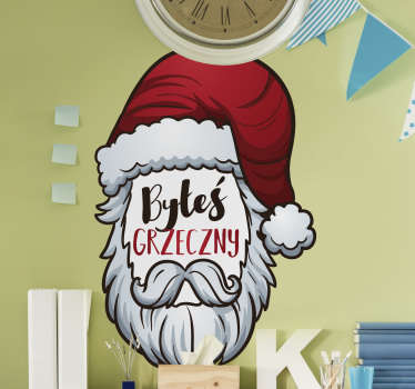 Naklejka świąteczna Byłeś grzeczny - TenStickers