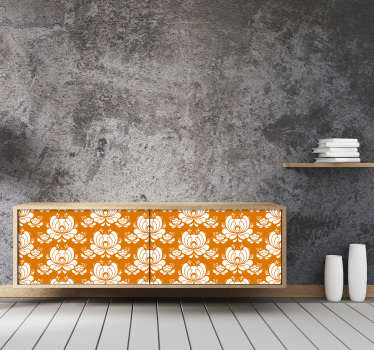 Naklejka na meble norweska pomarańcza - TenStickers