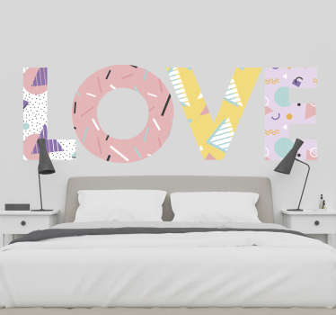 Stil de memorie lovesticker - TenStickers