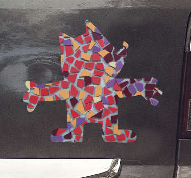 Vinilo Barcelona Cobi Ciutat Olímpica - TenVinilo