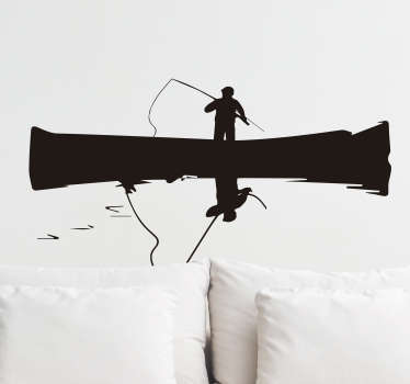Fishing boat nautical wall sticker - TenStickers