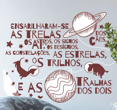 Vinil de música Canção de Miguel Araújo - TenStickers