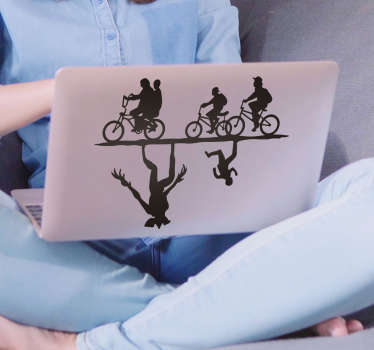 Adesivo per pc Stranger Things - TenStickers