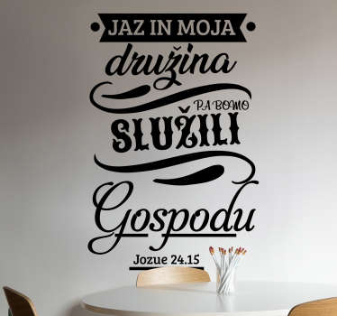 Nalepka družine citira - TenStickers