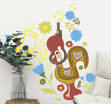 Vinil de cidades e países Galo de Barcelos - TenStickers