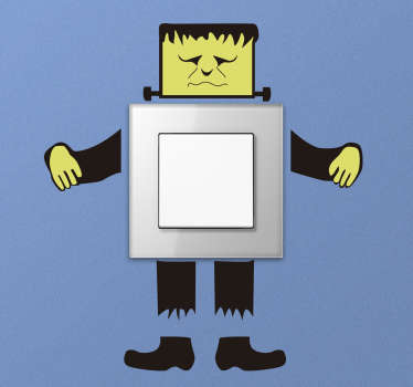 Monster switch light switch sticker - TenStickers