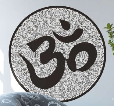 Om Universum Symbol Wandaufkleber - TenStickers