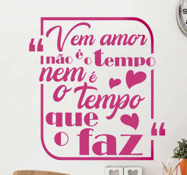 Vinis de música Canção de Engate - TenStickers