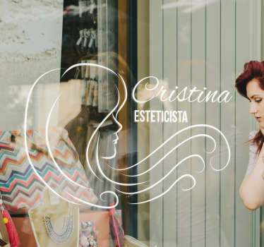 vinis decorativos arte esteticista - TenStickers