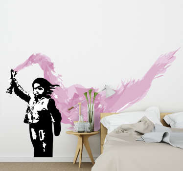 Adesivo da parete di Banksy a Venezia - TenStickers