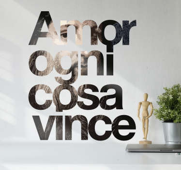 Adesivo citazione Leonardo Da Vinci  - TenStickers