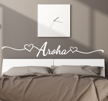 Sorry love home wall sticker - TenStickers