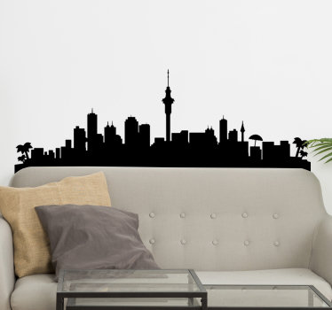 Auckland landscape wall sticker - TenStickers