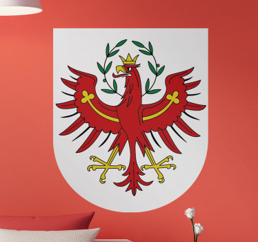Tirol flagge wappen aufkleber - TenStickers