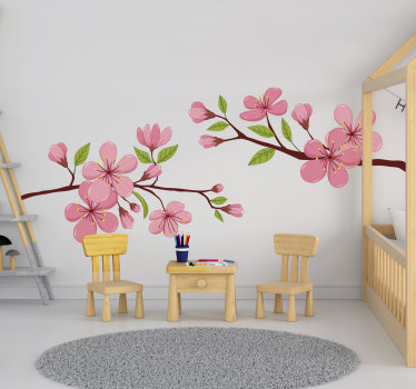 Vinis decorativos florezinhas a florir - TenStickers