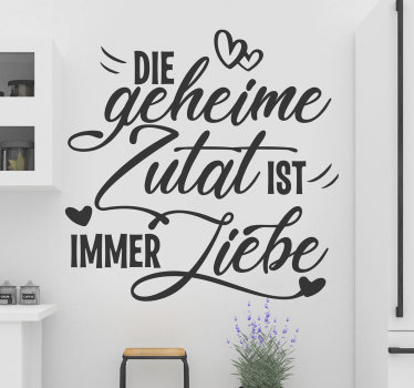 Nimm dir die Zeit Wandaufkleber - TenStickers
