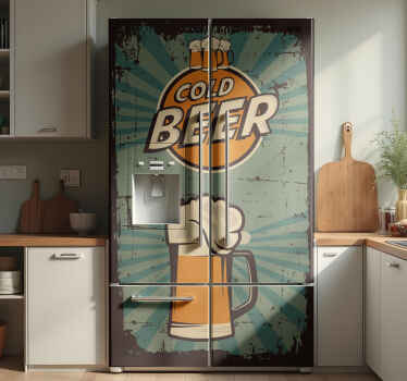 Pellicola Adesiva Per Frigo 200x60 Cm – Stickers Frigo Boom Design Esclusivo, Rivesti Il Tuo Elettrodomestico