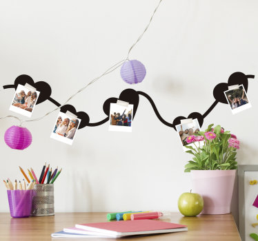 Vinilo San Valetín marco personalizable - TenVinilo