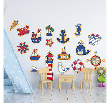 Nálepka námořníků pro námořníky - TenStickers