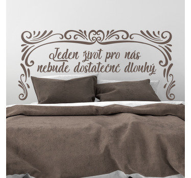 Nálepka čelo pravé lásky - TenStickers